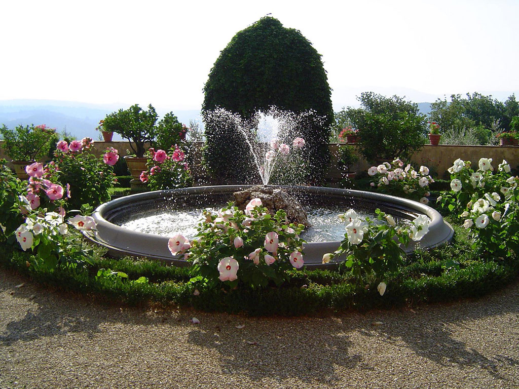 Fountain, Villa Poggio Torselli