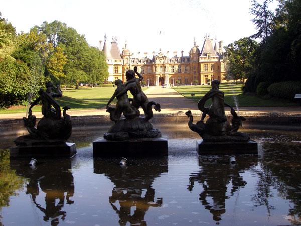 Front view, Waddesdon Manor
