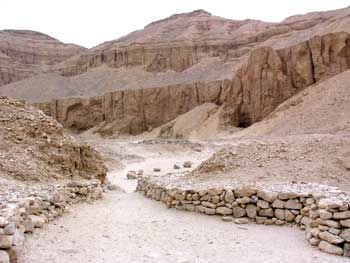 Western Valley of the Kings in Thebes