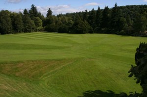 Drumlanrig lower terrace in 2008