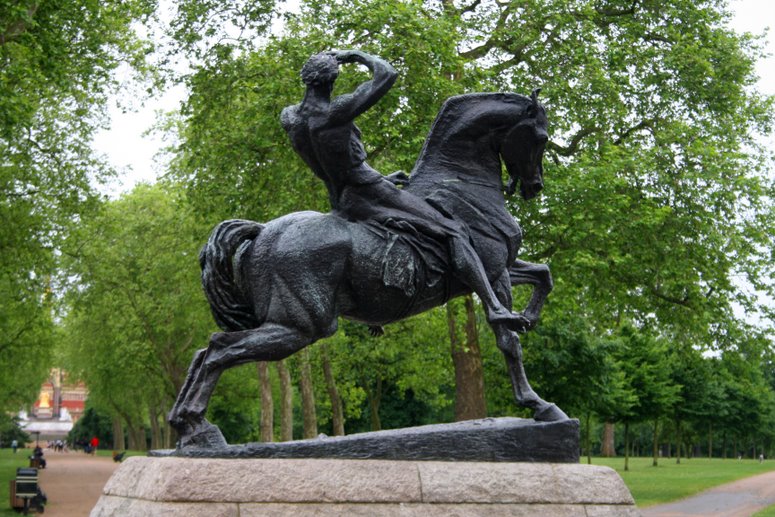 George Frederick Watts Physical Energy in Kensington Gardens