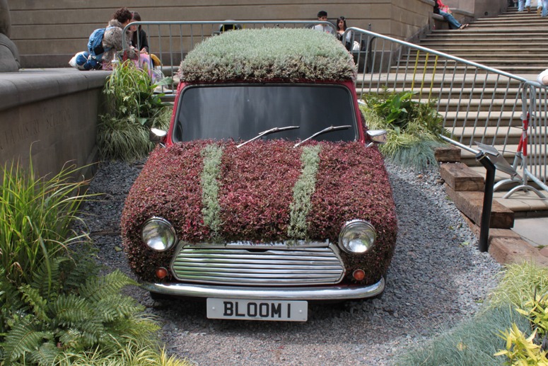 How to make Britain's best loved car even better loved: say it with flowers