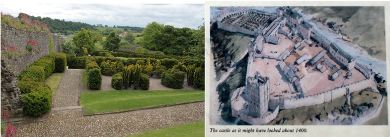 Richmond Castle garden