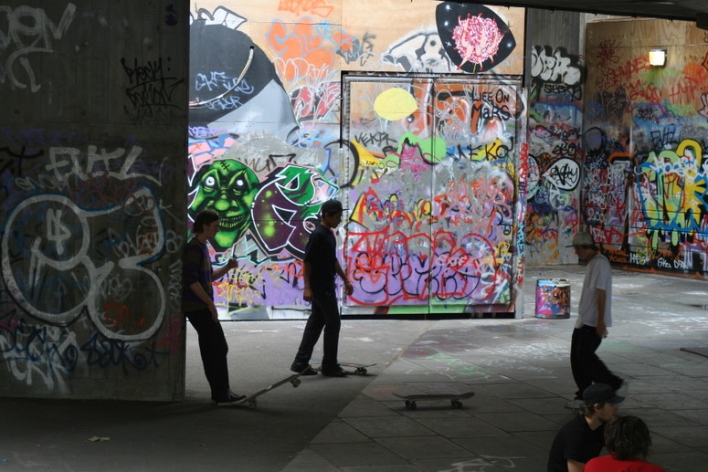 The Skateboard park on London's South Bank is a specialised POS, created by and for its users - in defiance of the authorities