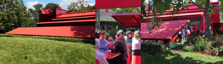 Gardenvisit.com persuaded the Serpentine Gallery to persuade Jean Nouvel to include a garden!