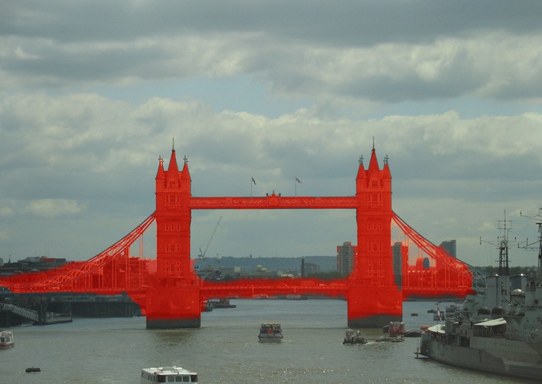 London's Tower Bridge be painted red? | Garden Design and Landscape Architecture