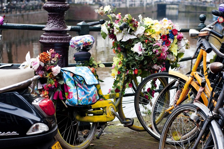 Cyclists love Amsterdam