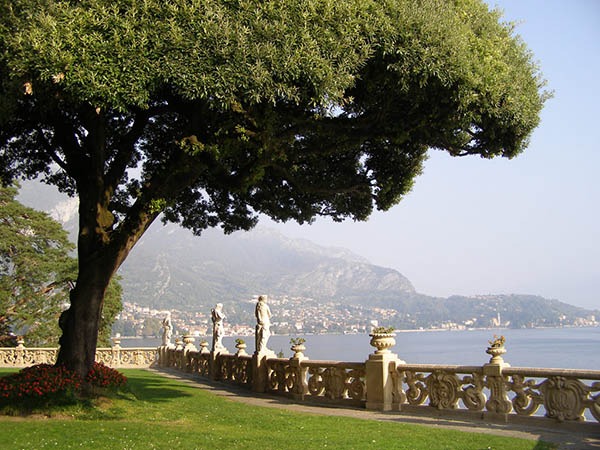 Villa Balbianello on Lake Como in Italy