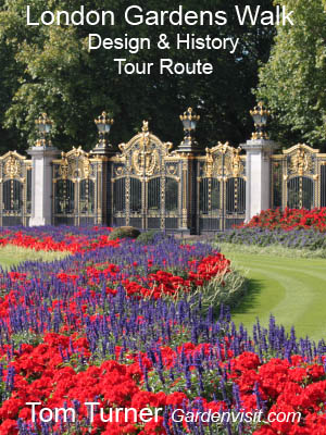 London Gardens Walk Design and History Tour Route Guide