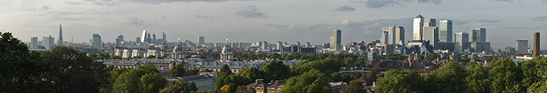 London Skyline Landscape Greenwich