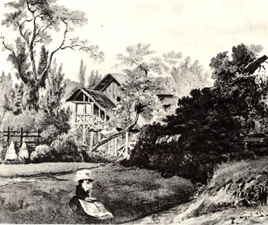 Rousseau's last home